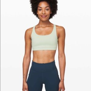 Lululemon Energy Bra // Arctic Mint